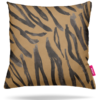 Zitzaq kussen Tiger striped sky gold